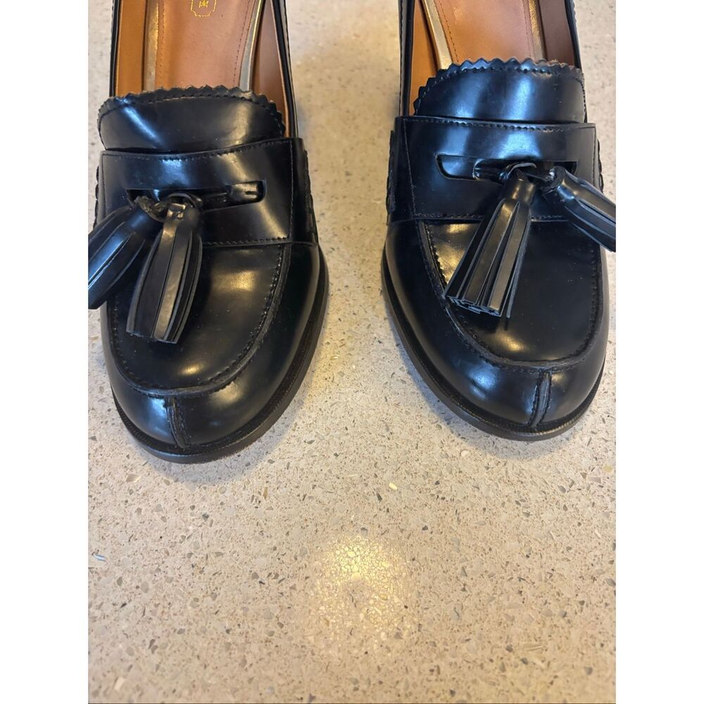 Coach Greta leather tassel loafer Heels - Picture 2 of 10